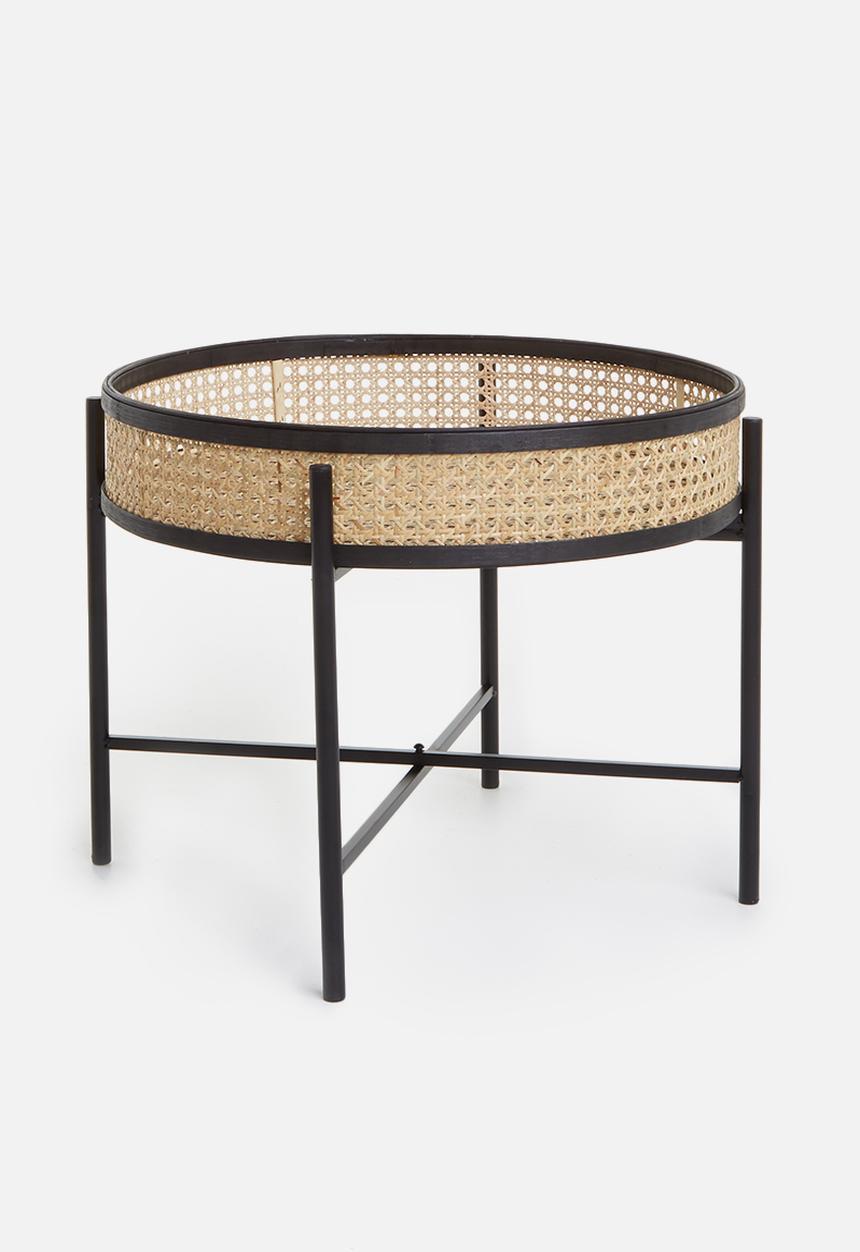 Sixth Floor - Rattan side table - natural