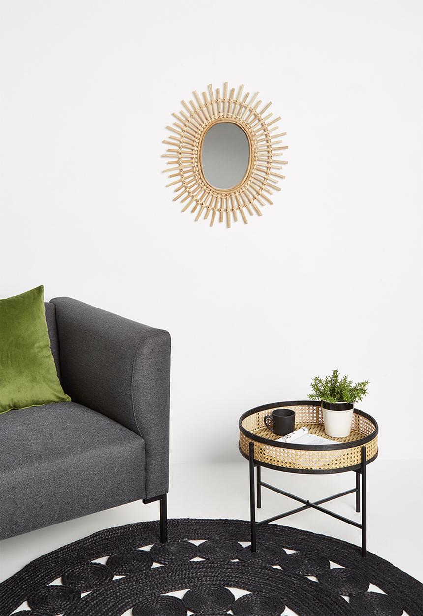 Sixth Floor - Rattan side table - natural