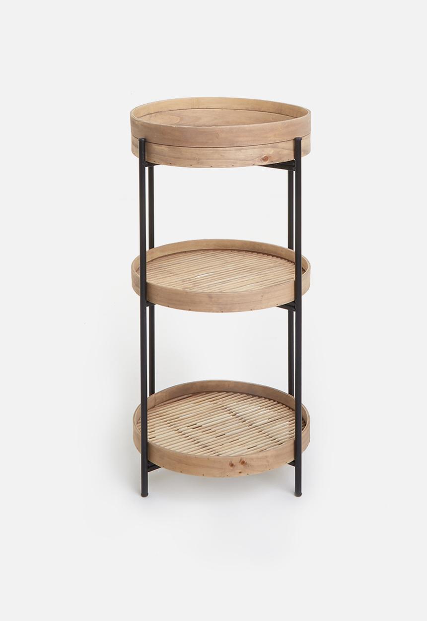 Sixth Floor - Rattan shelf - natural