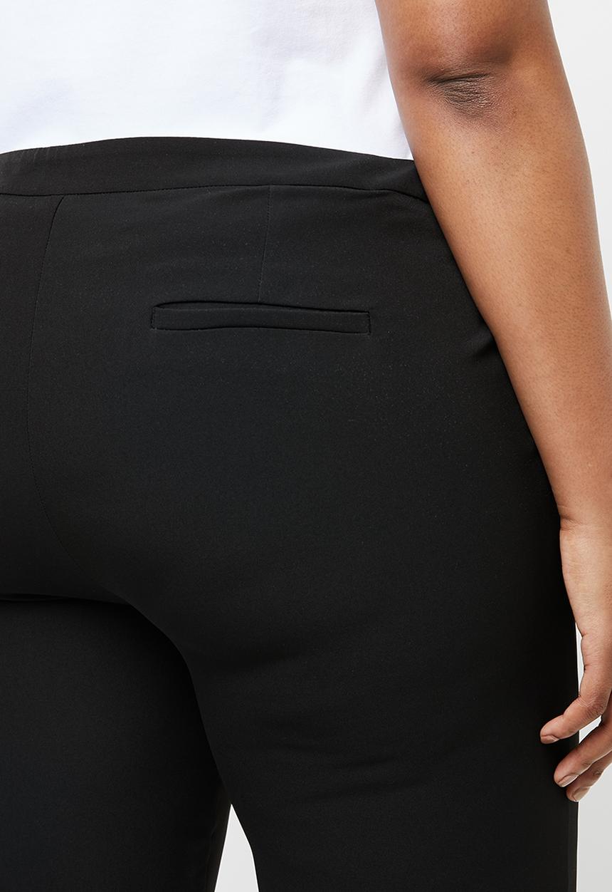 POLO - Plus size brooke formal pants - black