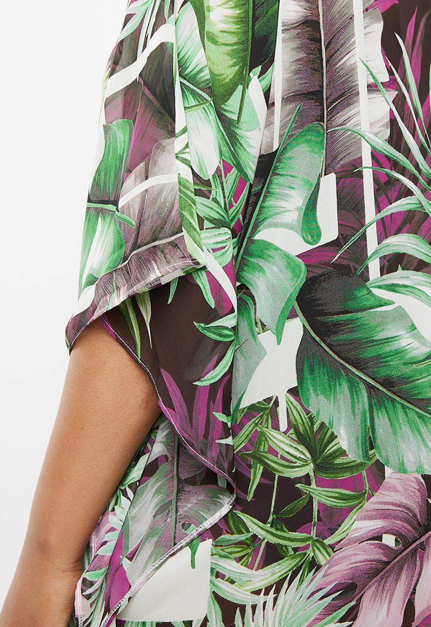 Lithe Plus - Printed kaftan - multi