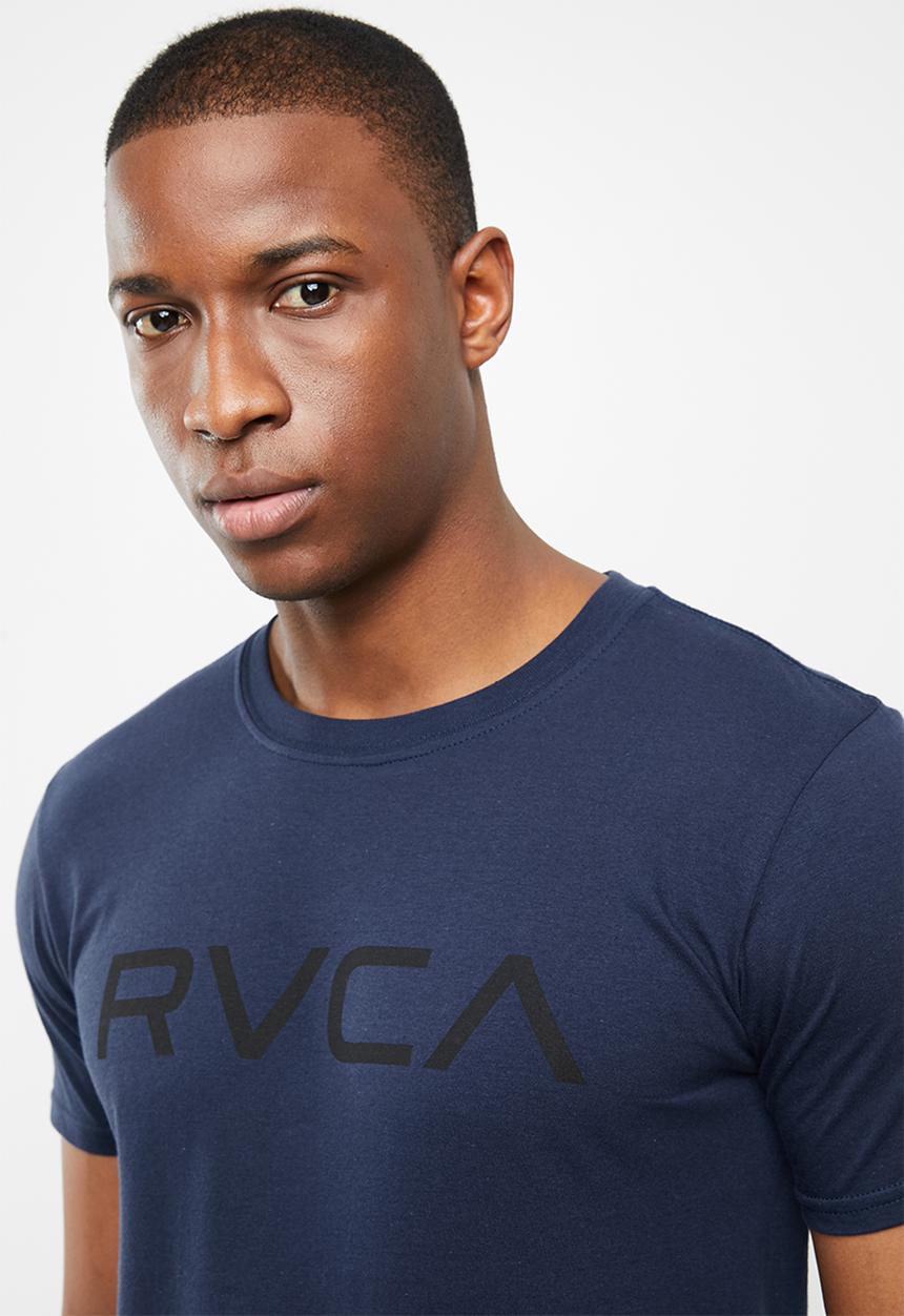 RVCA - Big RVCA short sleeve T-shirt - navy 