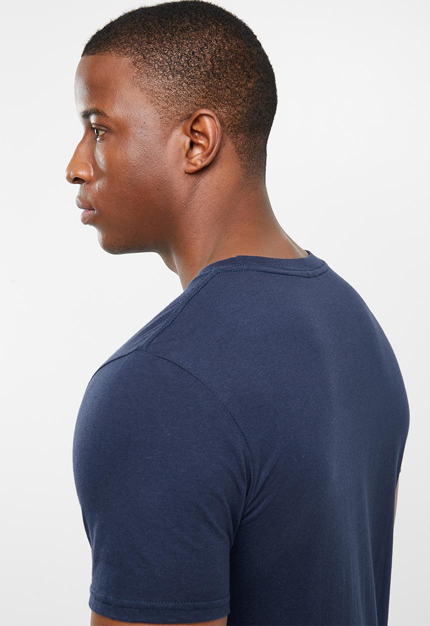 RVCA - Big RVCA short sleeve T-shirt - navy 