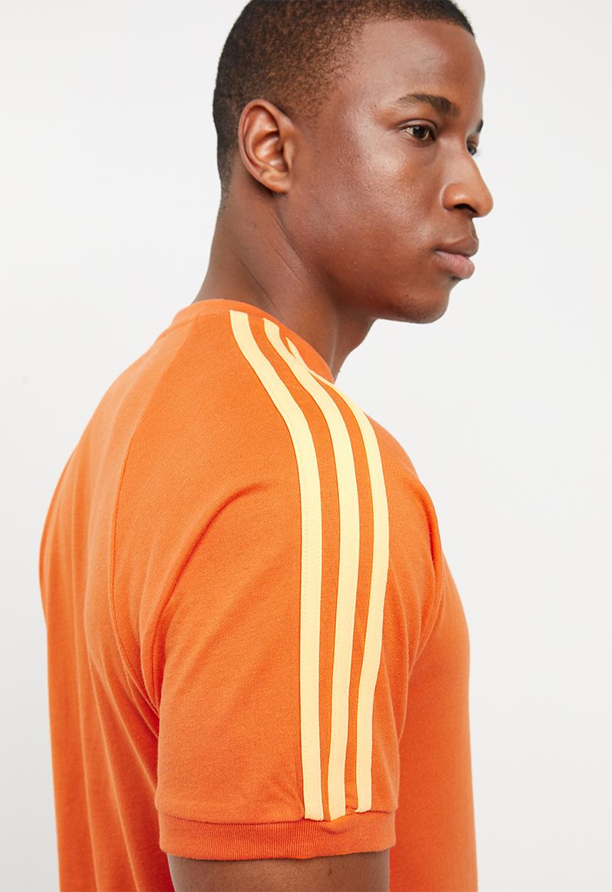 adidas Originals - Blc 3-stripe tee - orange