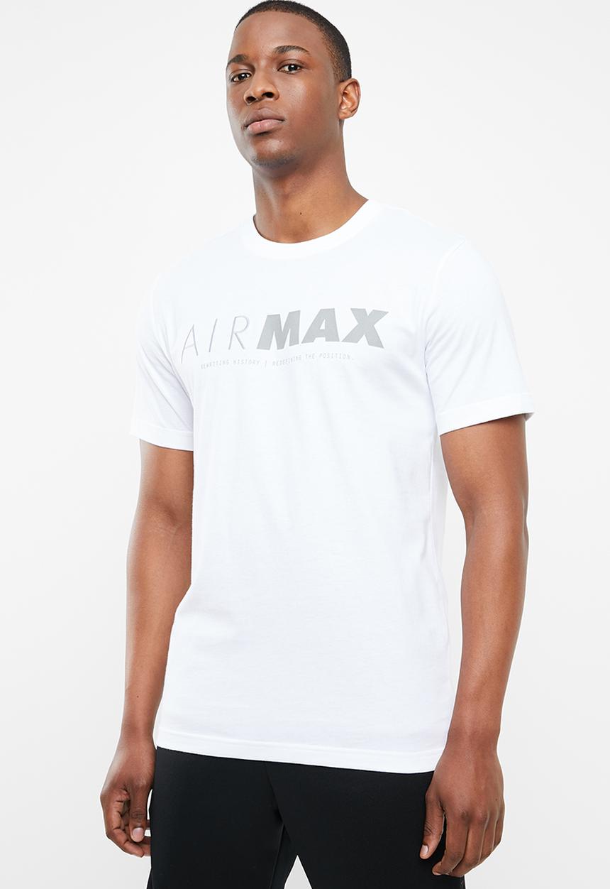Nike - Nsw air max gpx tee - white