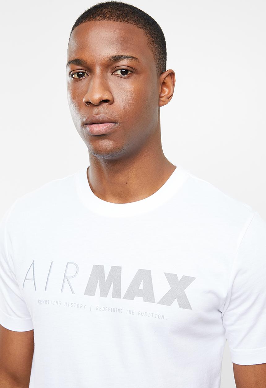 Nike - Nsw air max gpx tee - white