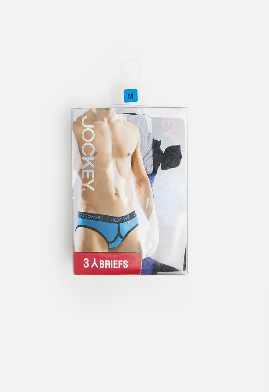 Jockey - 3 Pack re-invented briefs - multi 