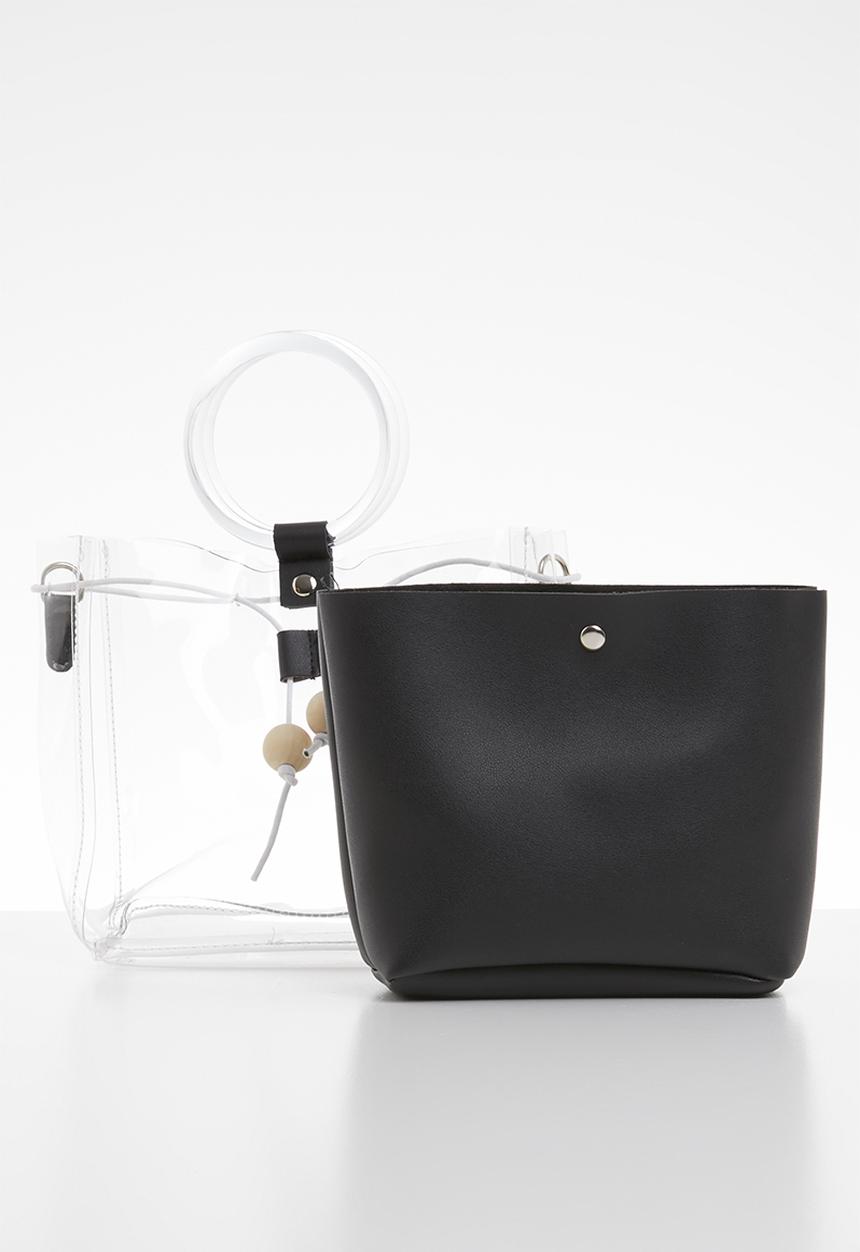 Superbalist - Ring detail bag - black