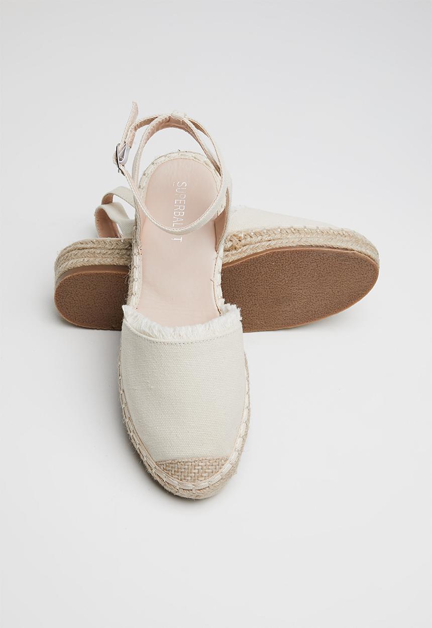 Superbalist - Sandy espadrille - white