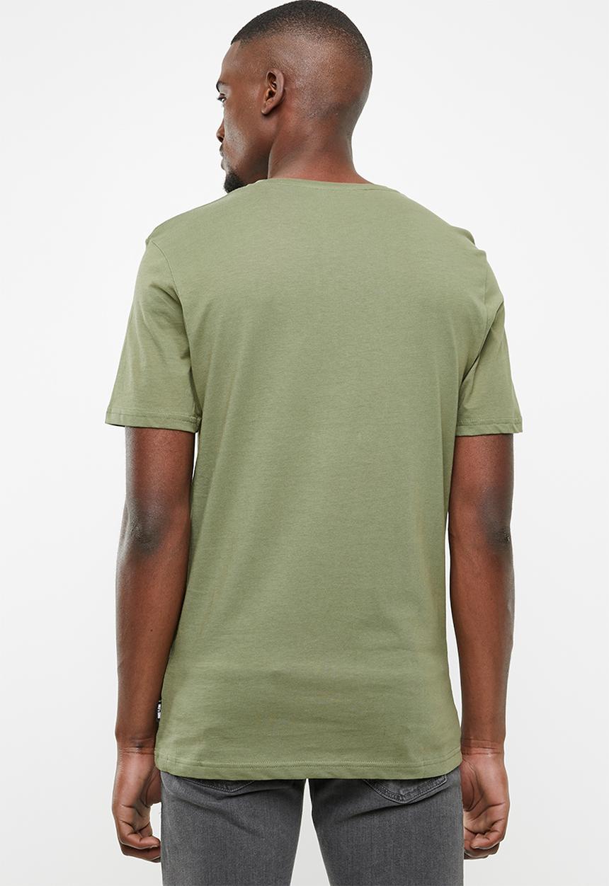 Only & Sons - Gilbert short sleeve tee - green