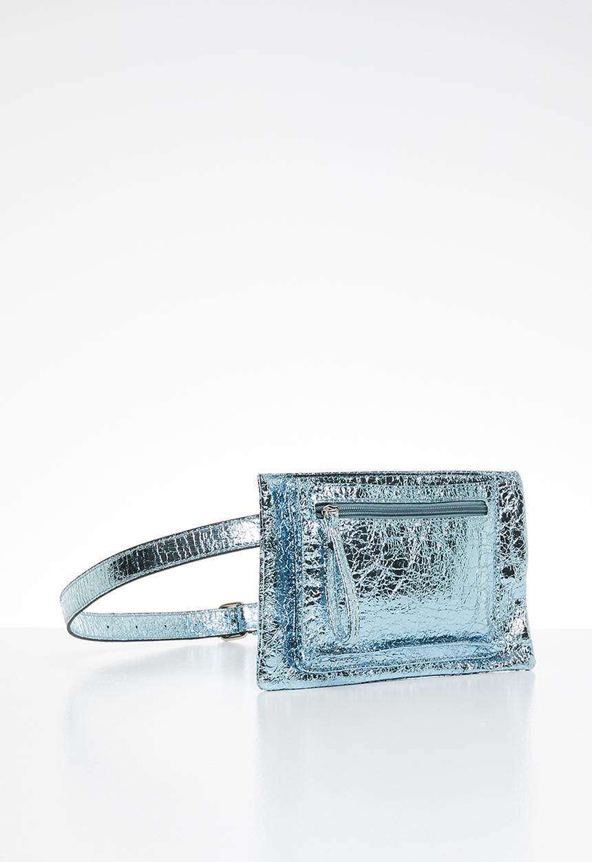Superbalist - Brode metallic waist bag - blue