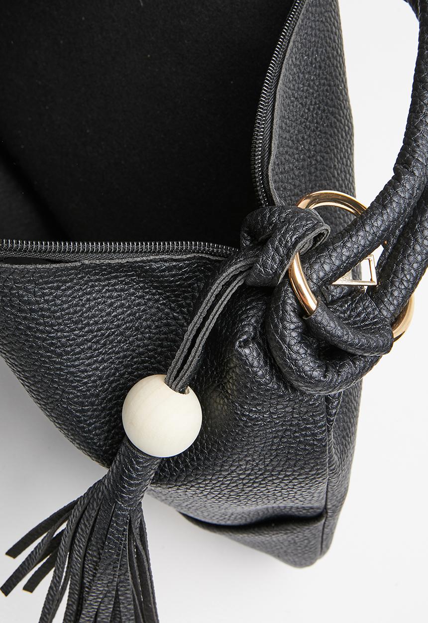 Superbalist - Button detail bag - black