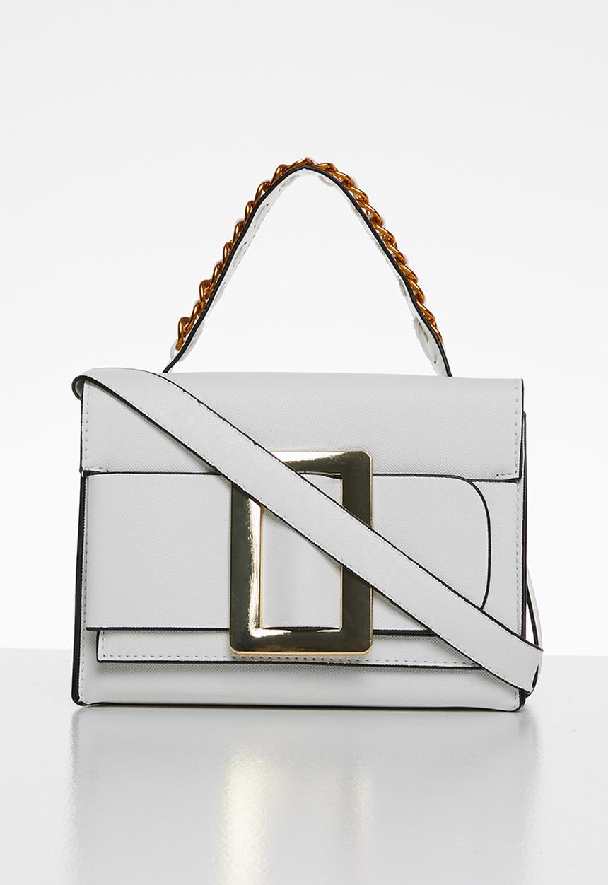 Superbalist - Big buckle bag - white