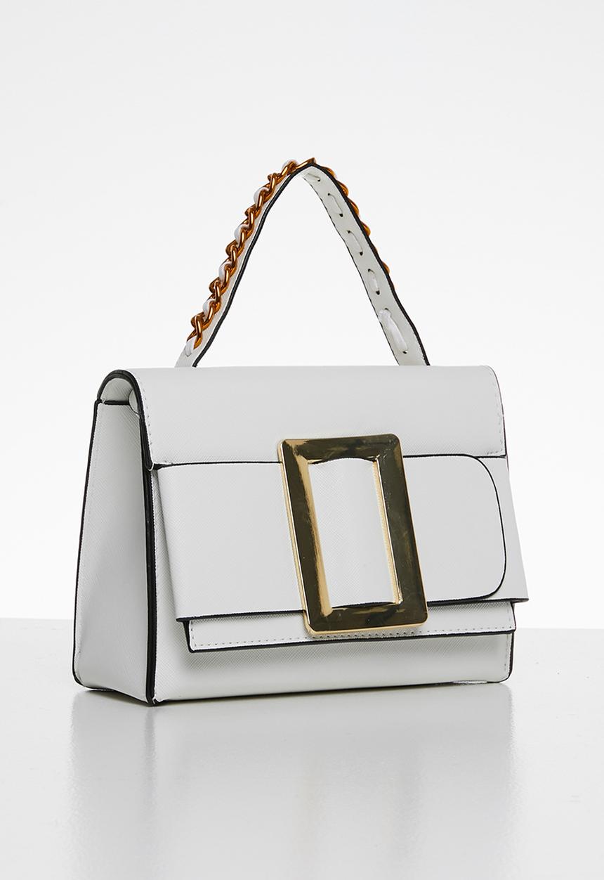 Superbalist - Big buckle bag - white