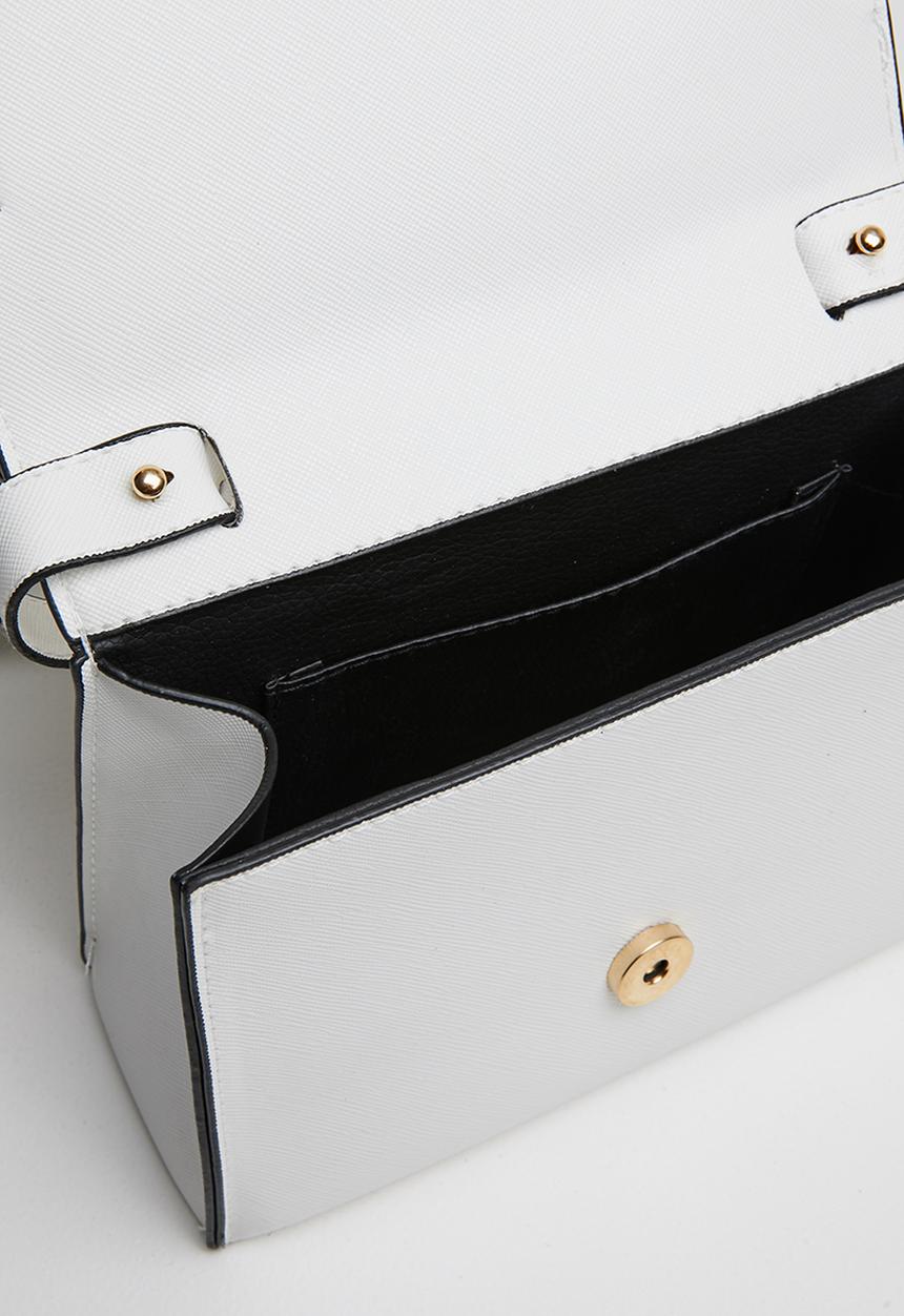 Superbalist - Big buckle bag - white