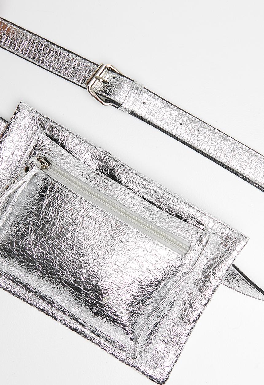 Superbalist - Brode waist bag - silver