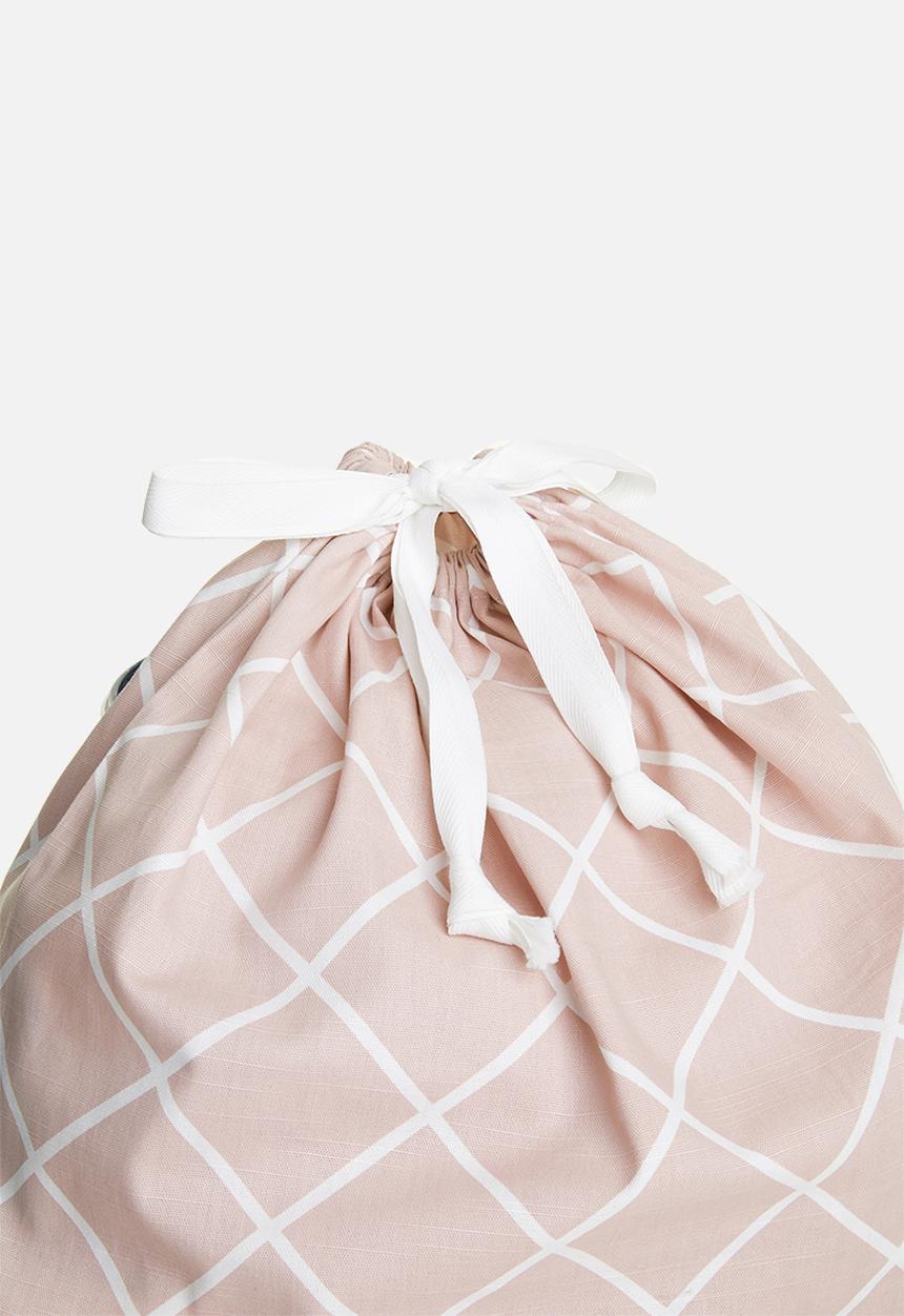 Sixth Floor - Grid storage bag - rose