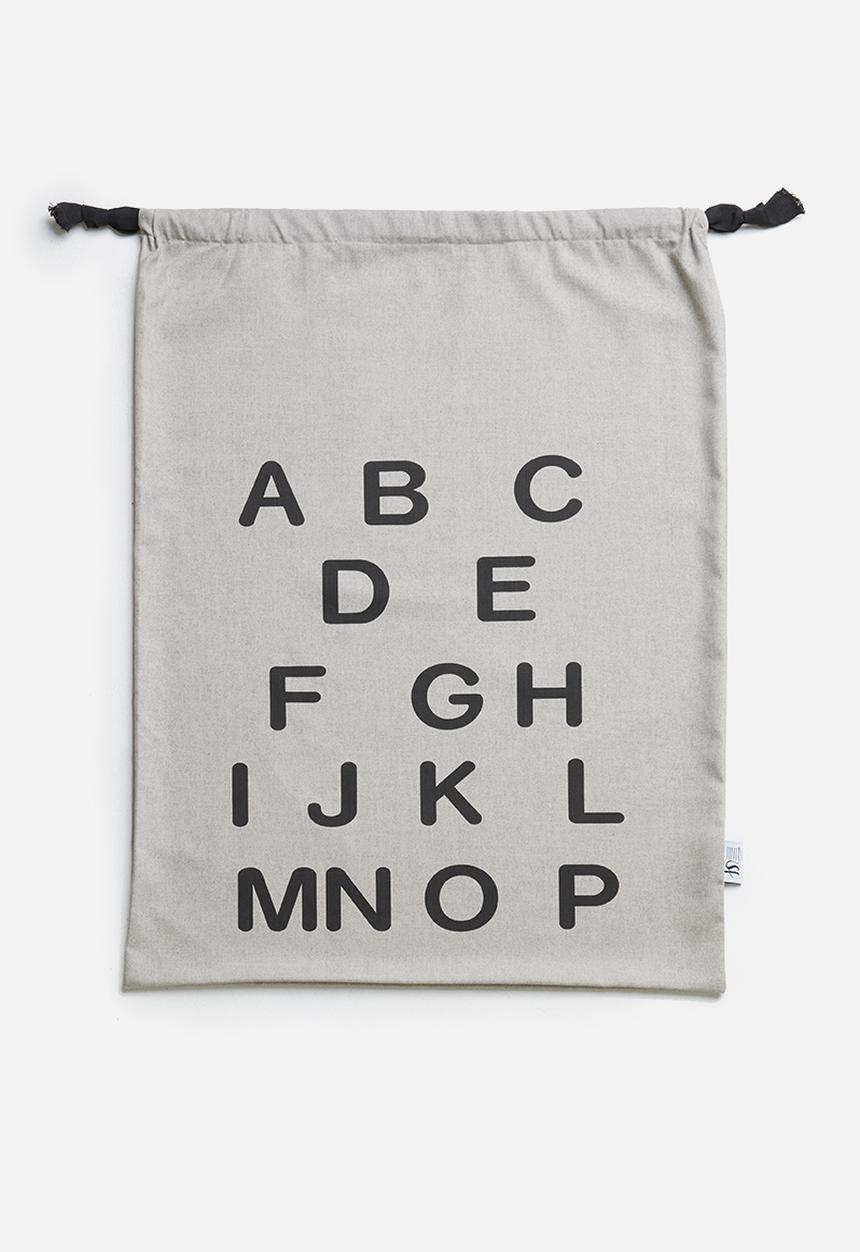 Sixth Floor - Abc storage bag - natural