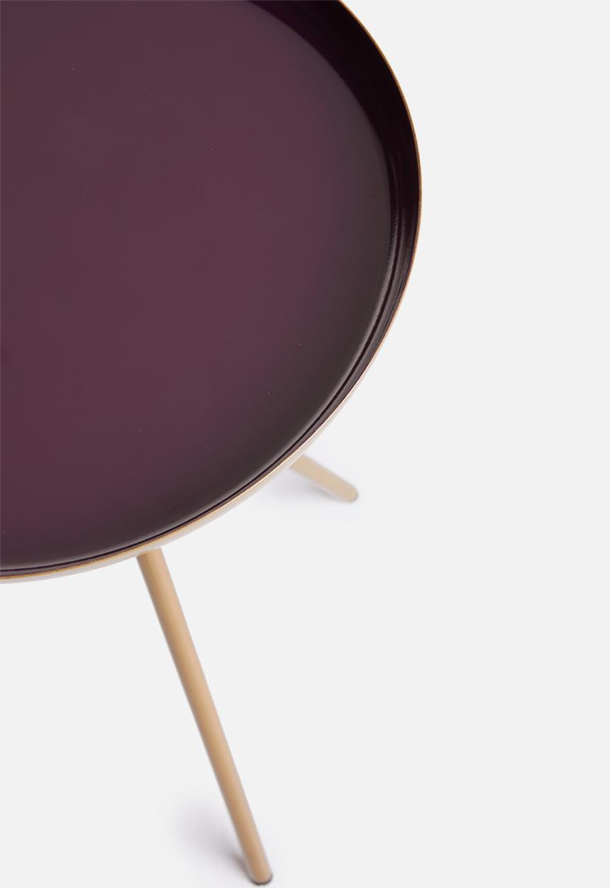 SF Collection - Sam tri side table - purple 