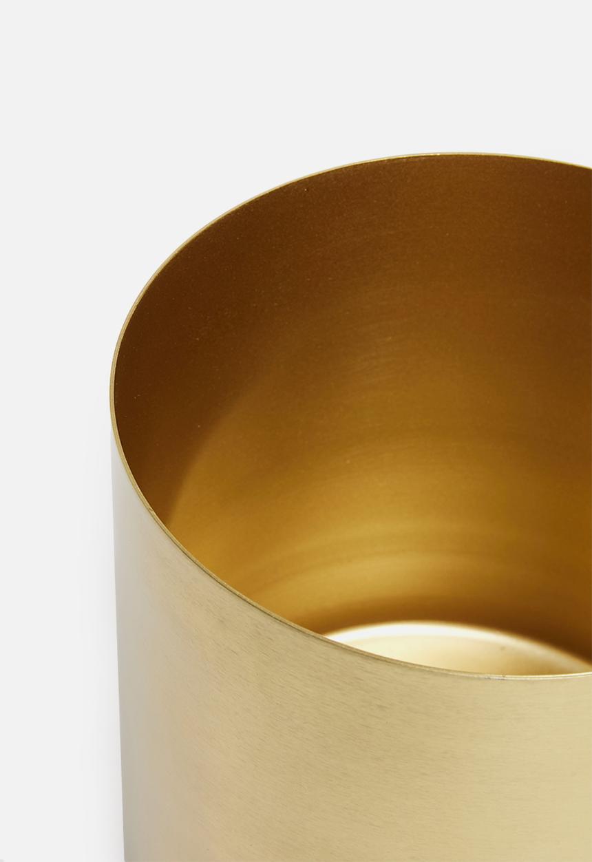 Sixth Floor - Amelia planter small - gold