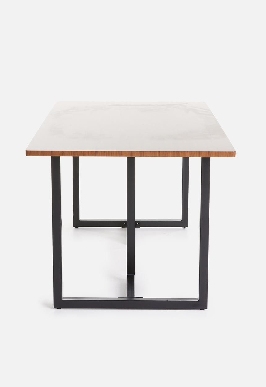 Sixth Floor - Industrial dining table - brown