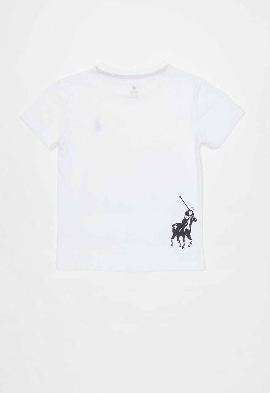 POLO - Boys rick short sleeve tee - white