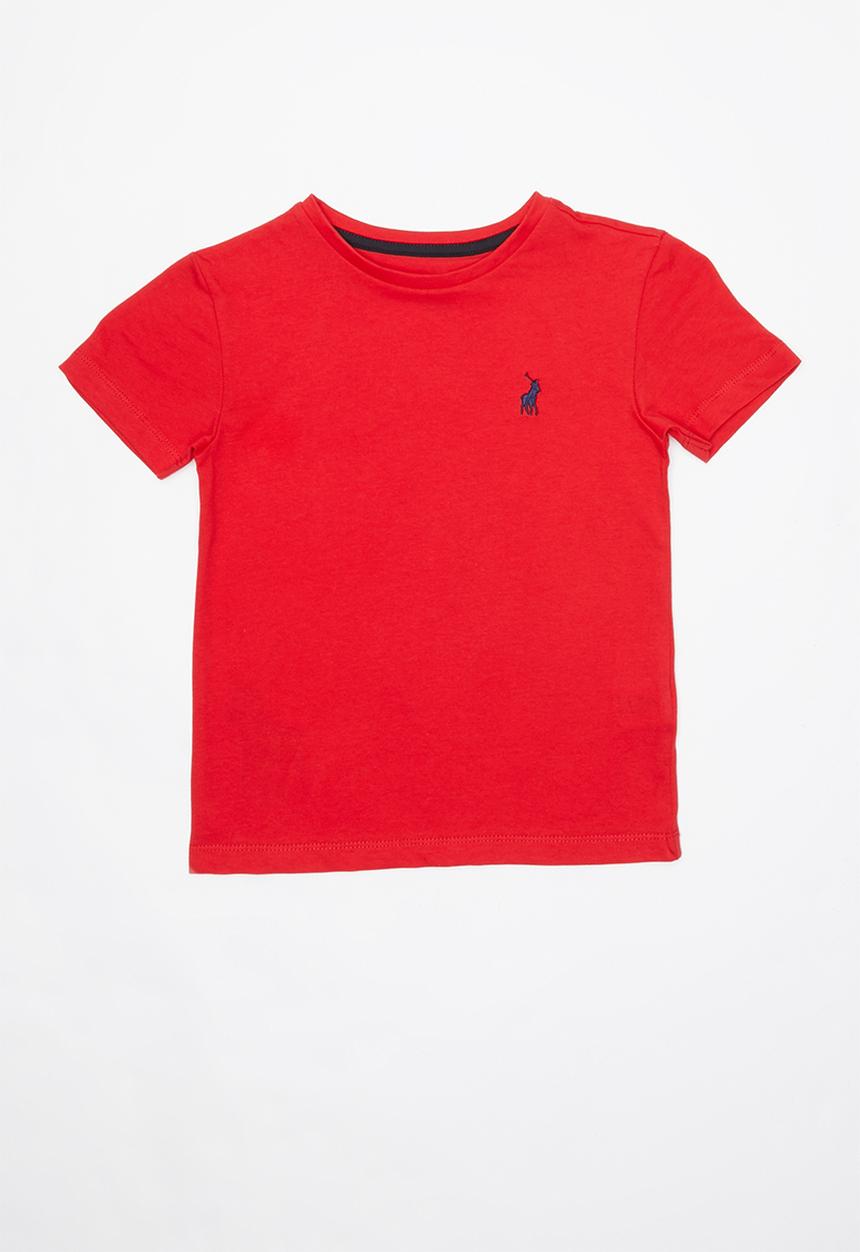 POLO - Boys rick short sleeve tee - red