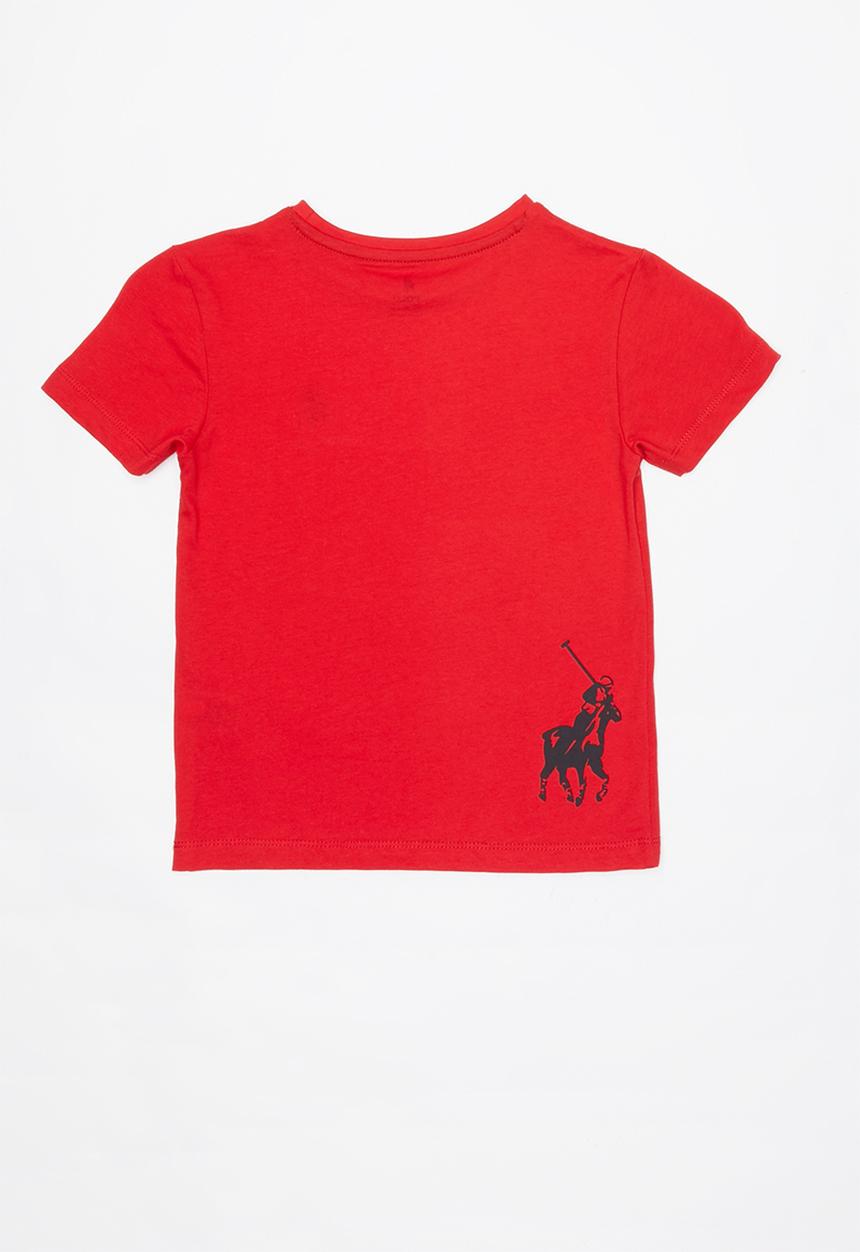 POLO - Boys rick short sleeve tee - red