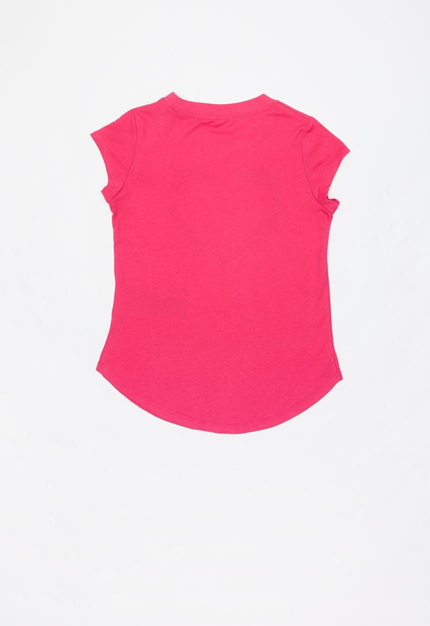 Nike - Nike girl digi analog heart scp short sleeve - pink