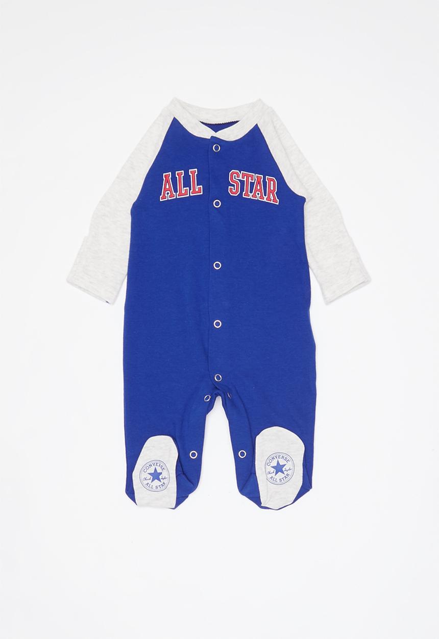 Converse - Cnvb-retro spt fotted coverall - blue & grey 