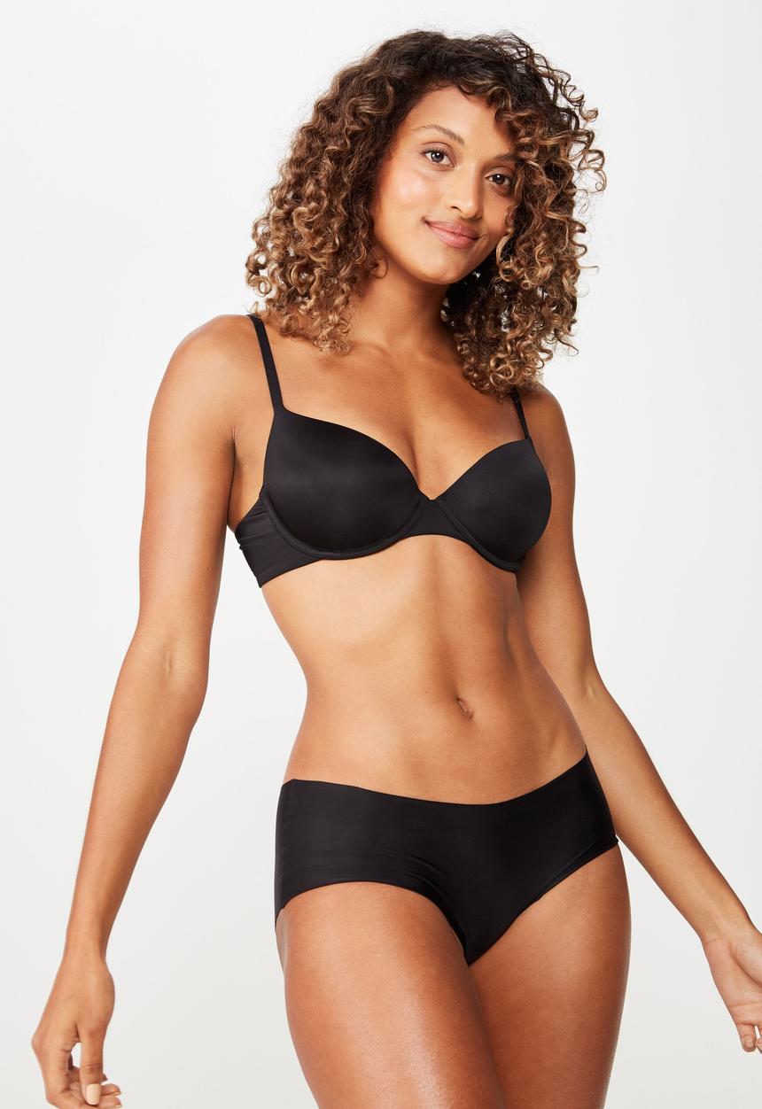 Cotton On - Ultimate comfort T-shirt bra - black