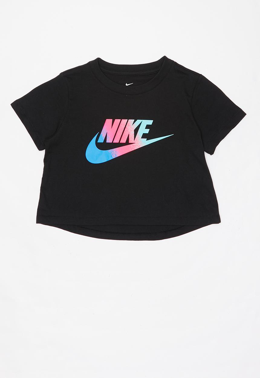 Nike - G nsw tee stmt crop - black