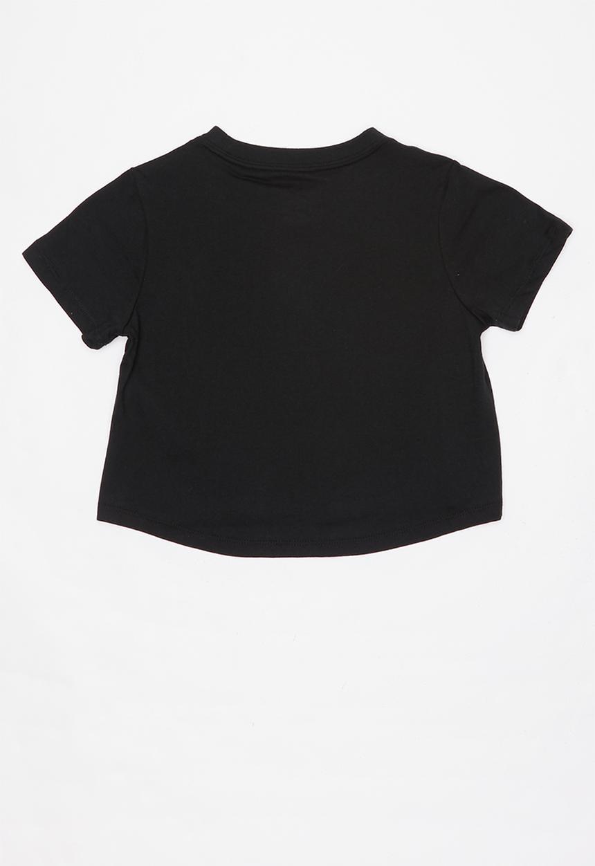 Nike - G nsw tee stmt crop - black