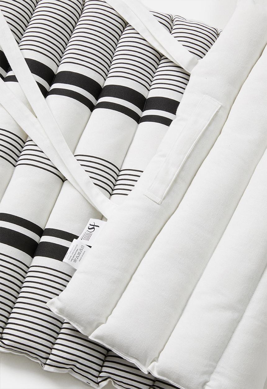 Sixth Floor - Bed roll - grey stripes
