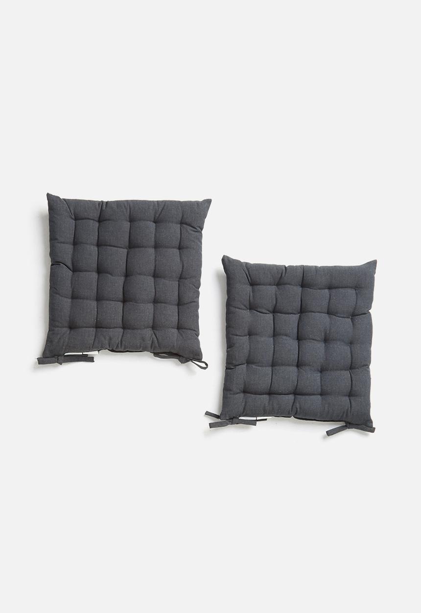 Sixth Floor - Seat cushion set - grey