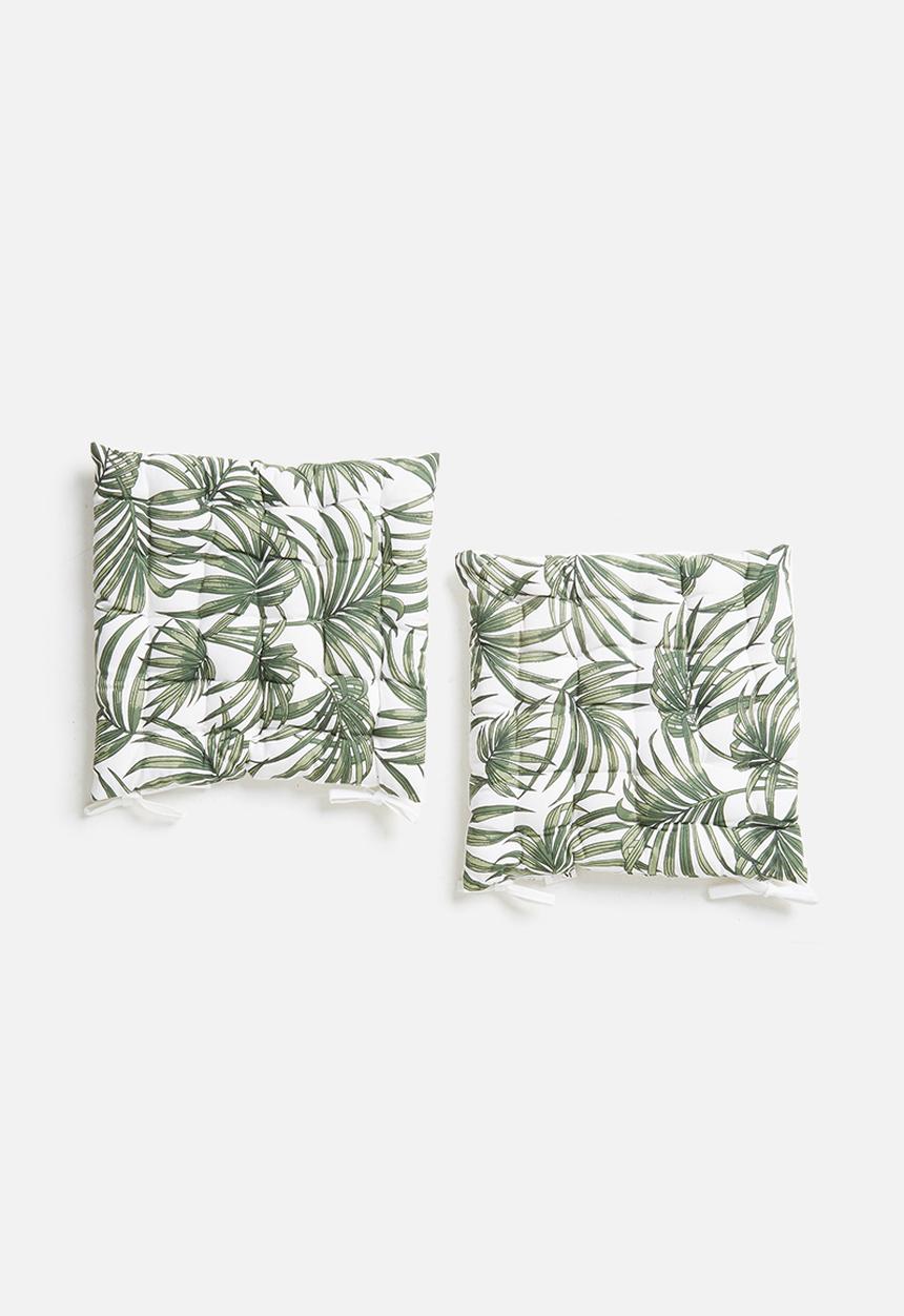 Sixth Floor - Seat cushion set - palm