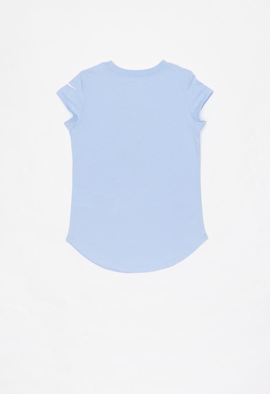Nike - Nike girls jumble scoop short sleeve tee - blue