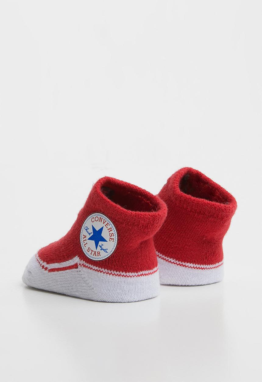 Converse - Converse chuck bootie 2 pack - grey & red