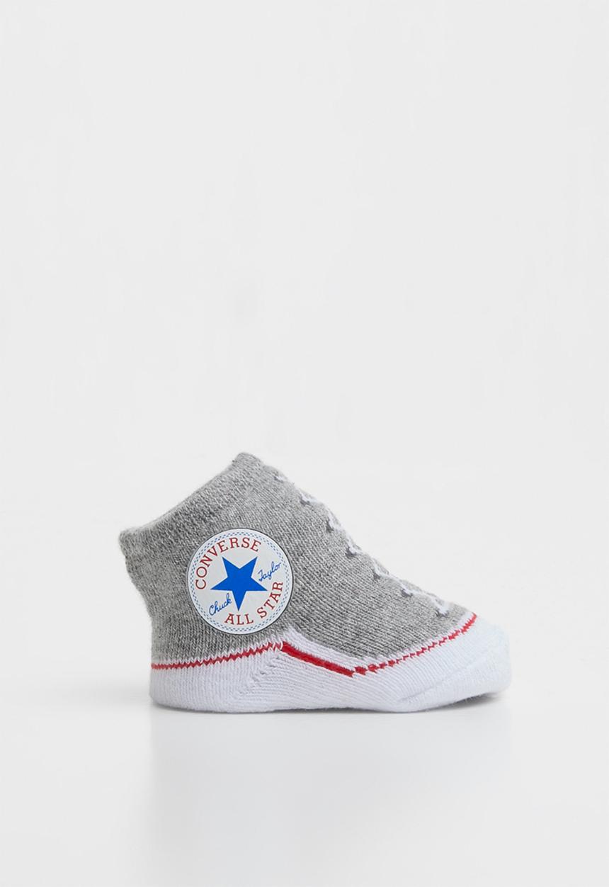 Converse - Converse chuck bootie 2 pack - grey & red