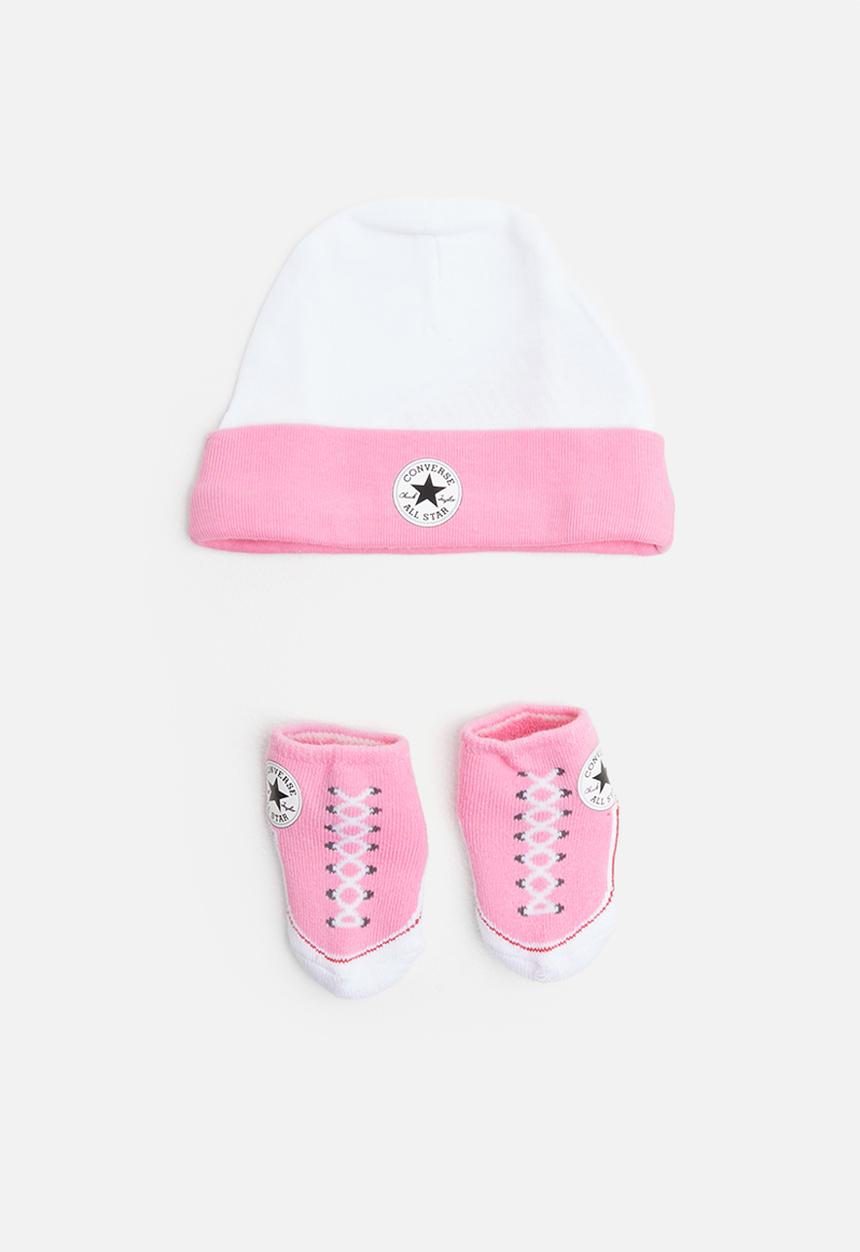 Converse - Converse hat & boots - pink & white