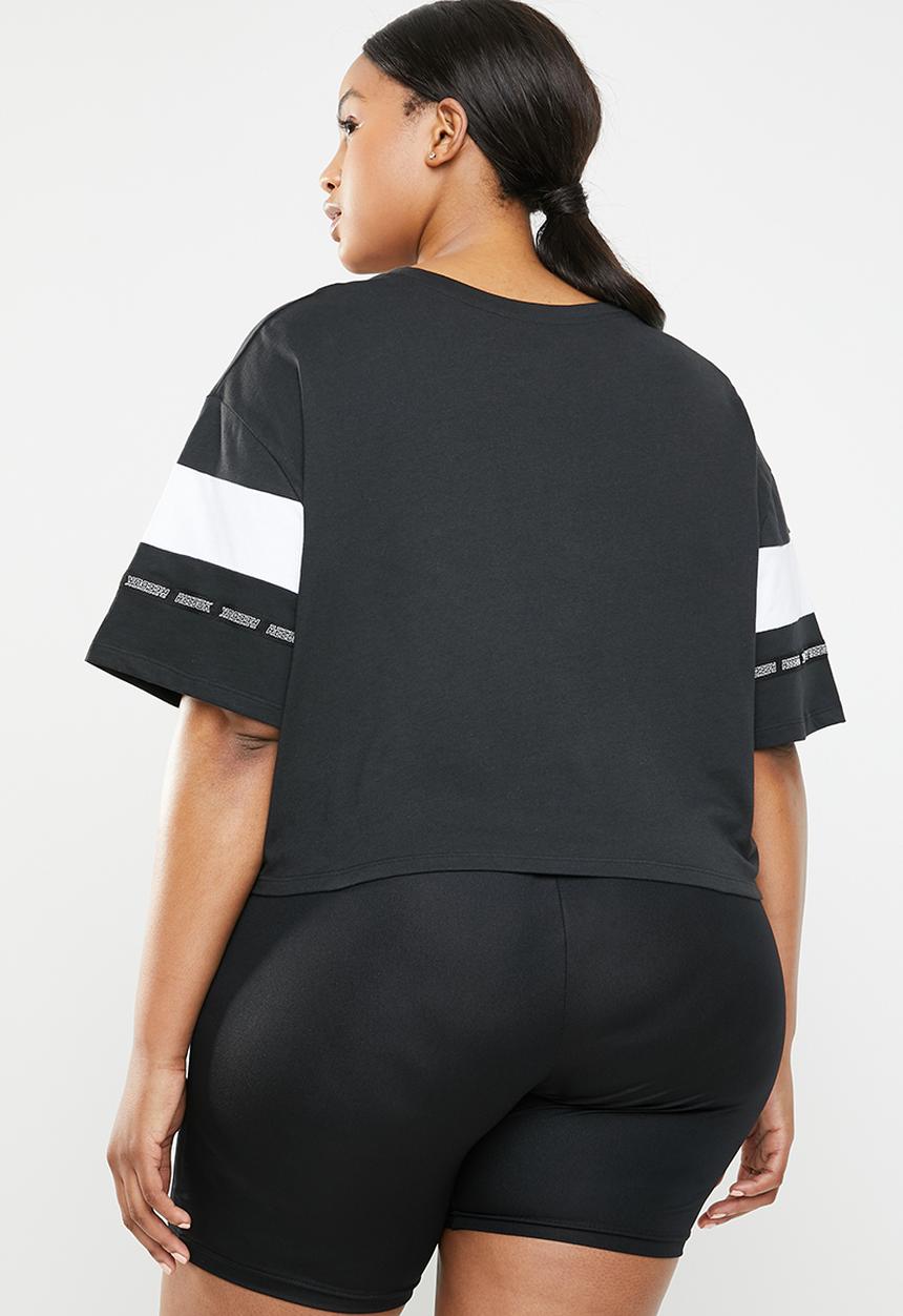 Reebok - Curve myt solid tee - black
