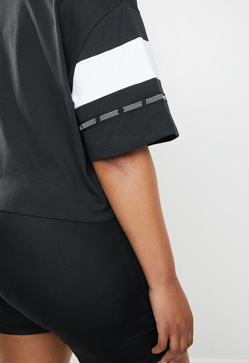Reebok - Curve myt solid tee - black