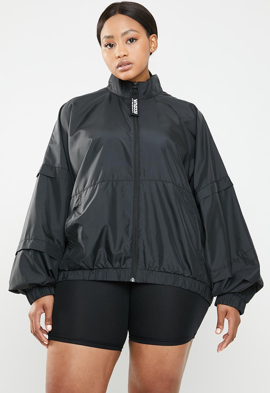 Reebok - Curve myt woven jacket - black