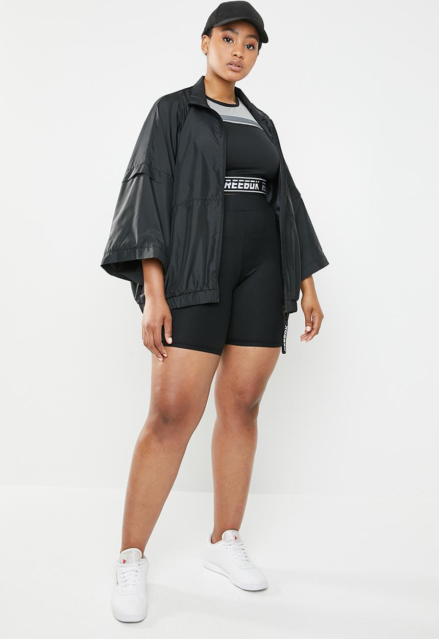 Reebok - Curve myt woven jacket - black