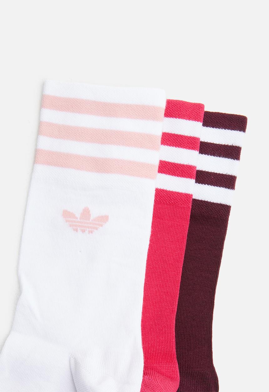 adidas Originals - Solid crew 3 pack - multi