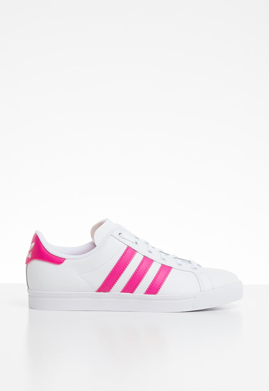 adidas Originals - Coast star j - pink & white