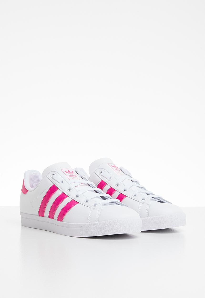 adidas Originals - Coast star j - pink & white