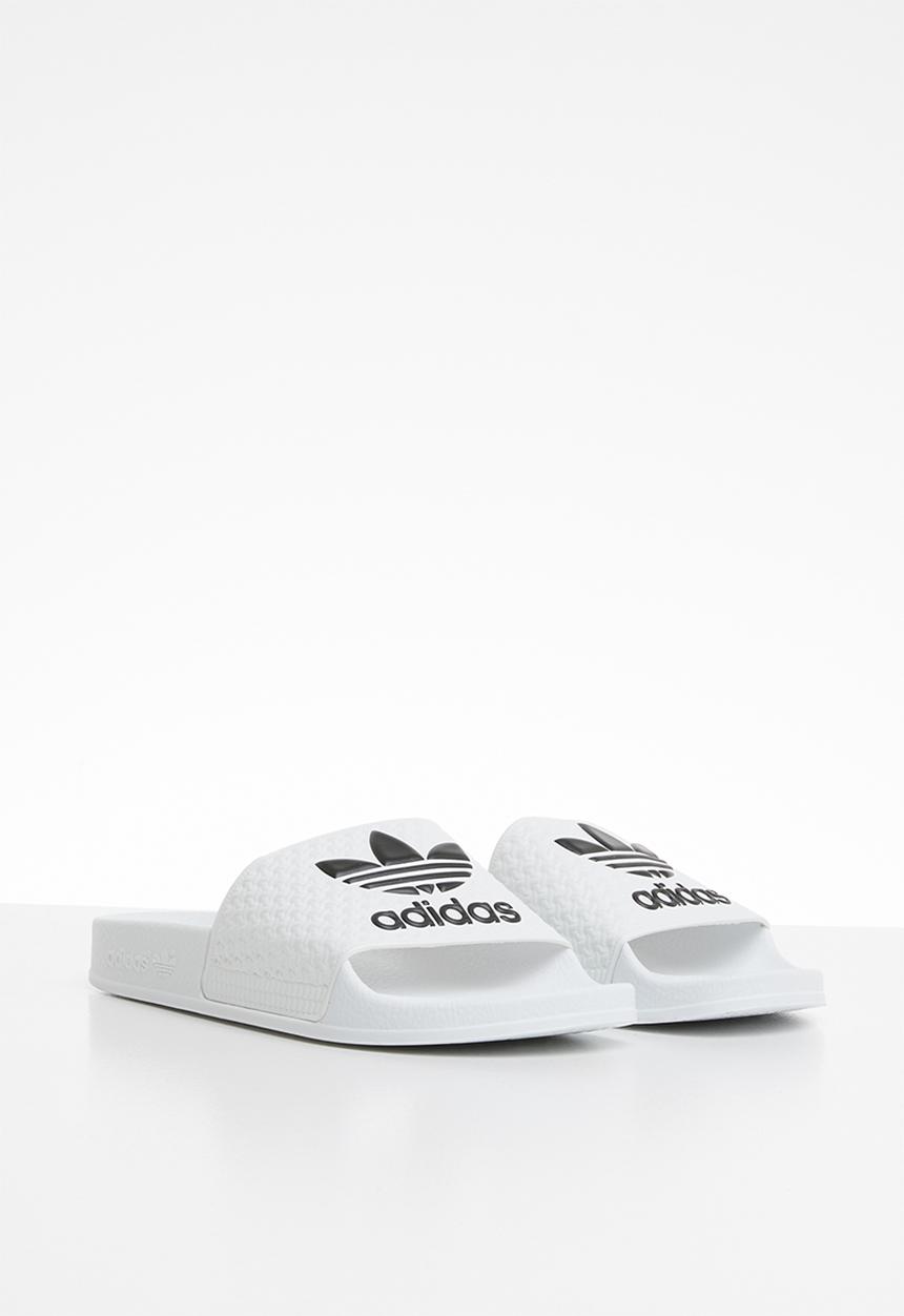 adidas Performance - Adilette j - black & white