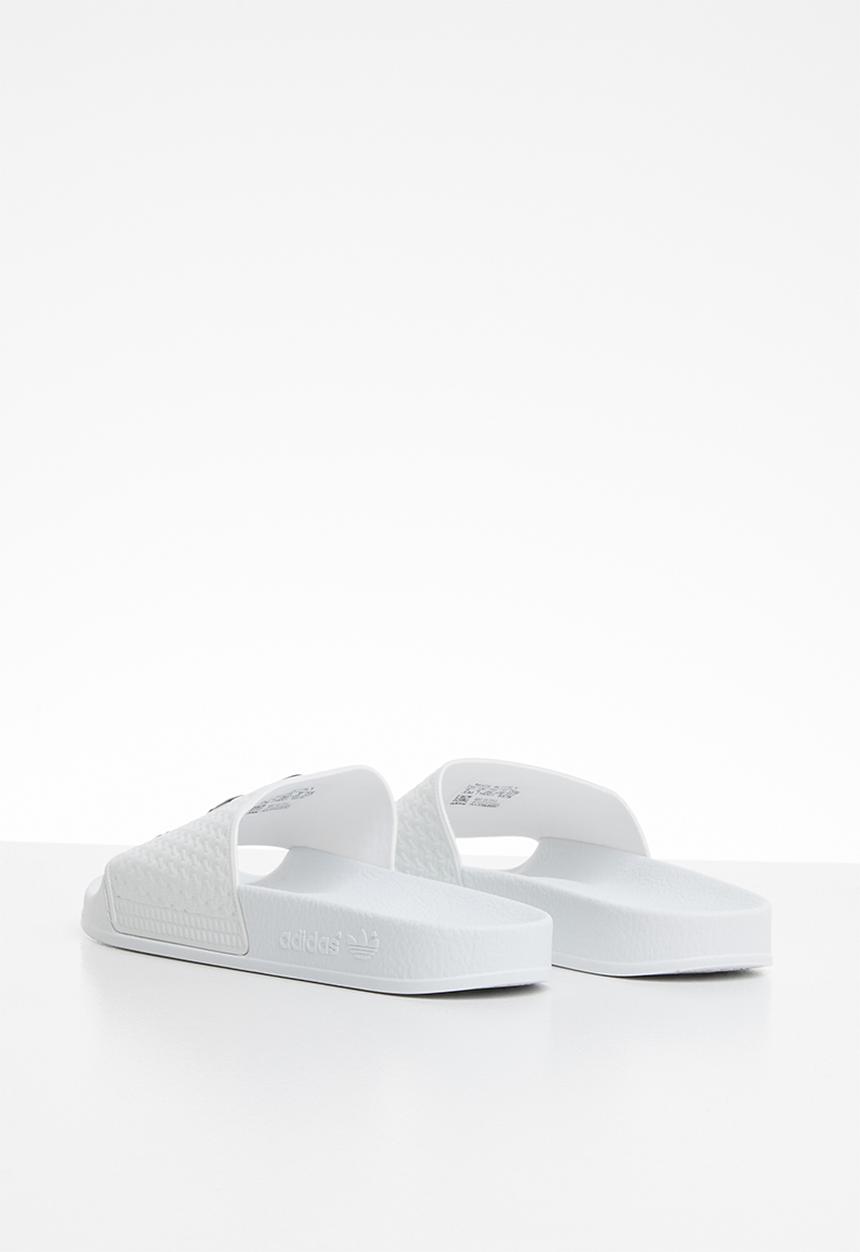 adidas Performance - Adilette j - black & white