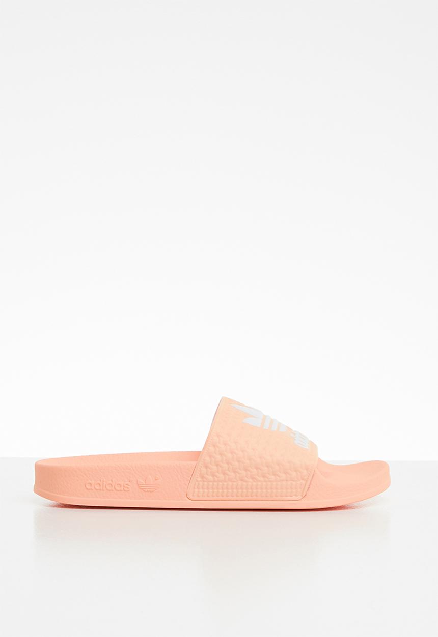 adidas Performance - Adilette j - pink & white